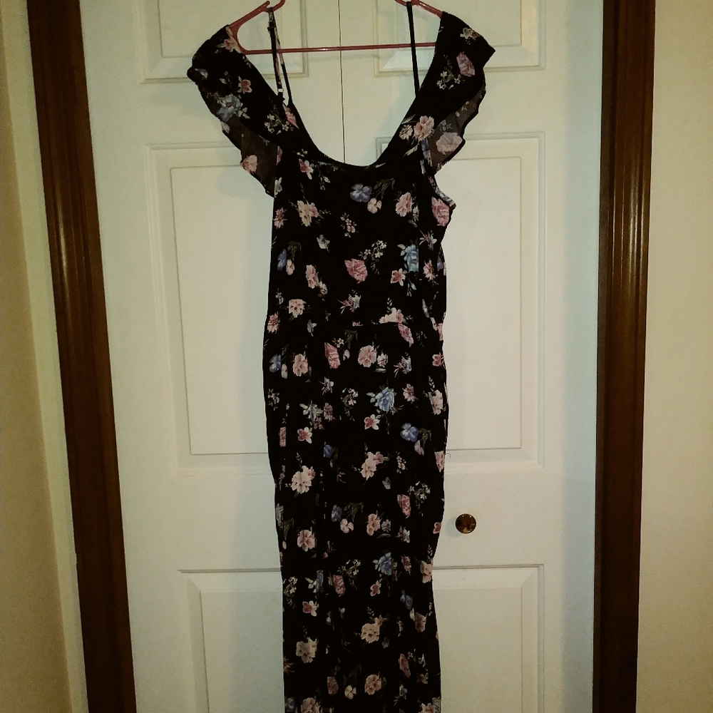 Adam Levine Floral Jumpsuit